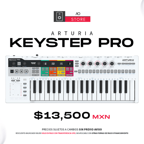 Arturia Keystep Pro Teclado Midi