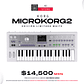Korg microKorg2 Edición Limitada White Sintetizador con Vocoder - Miniatura 1