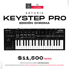 Arturia Keystep Pro Edición Chroma Teclado Midi 1