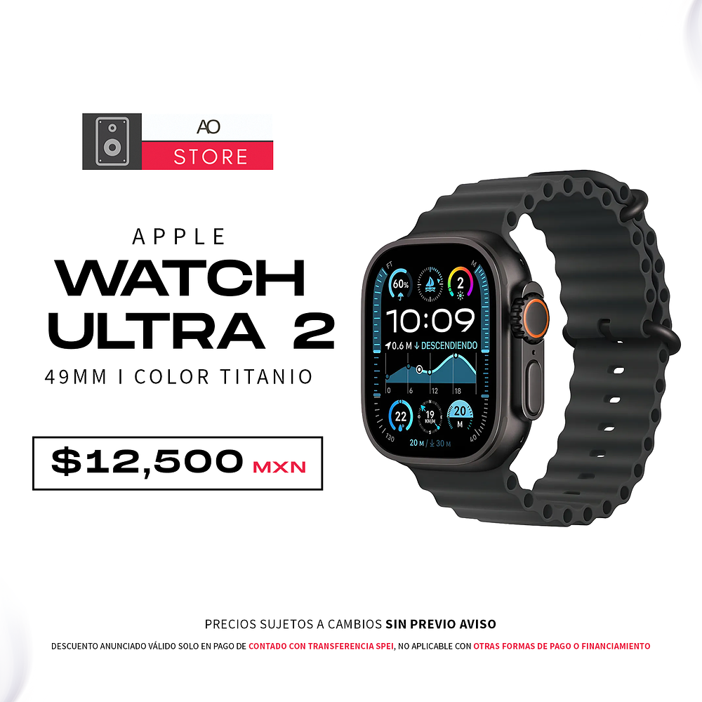 Apple Watch Ultra 2 49mm Color Titanio Equipo Usado 