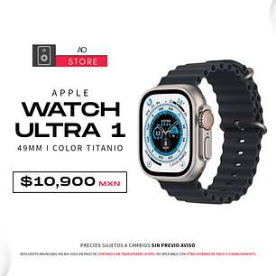 Apple Watch Ultra 1 49mm Color Titanio Equipo Usado