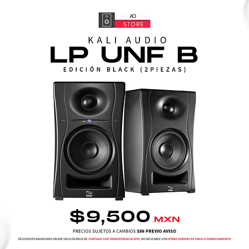 Kali Audio Lp Unf Monitores de Estudio (2 Piezas)