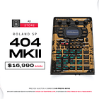 Roland Sp 404 MkII Edición Limitada KDJ Records Secuenciador 1