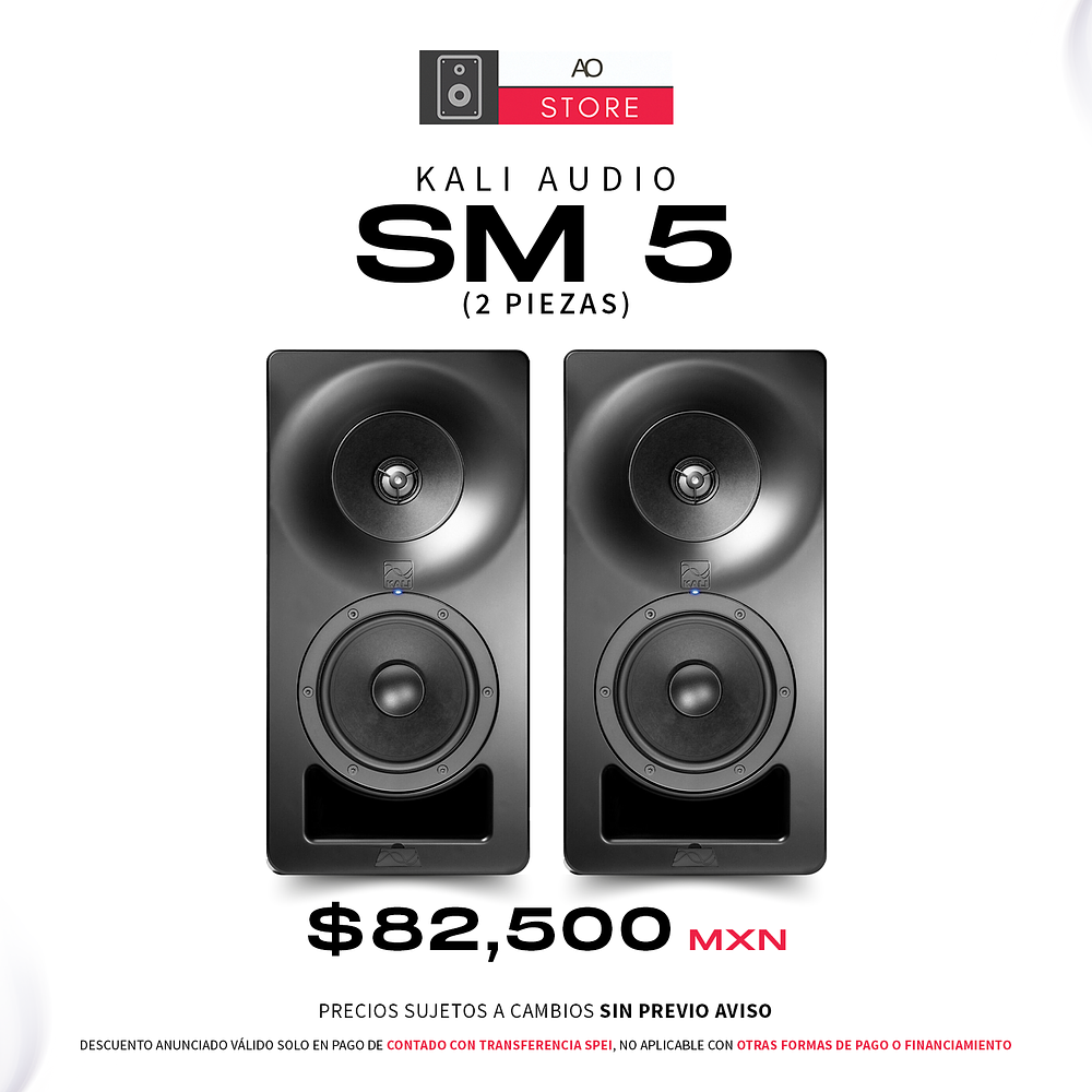 Kali Audio Sm 5 Monitores de Estudio (2 Piezas) 1