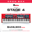 Nord Stage 4 Compact 73 Sintetizador Analógico de 73 Teclas (Open Box) 1