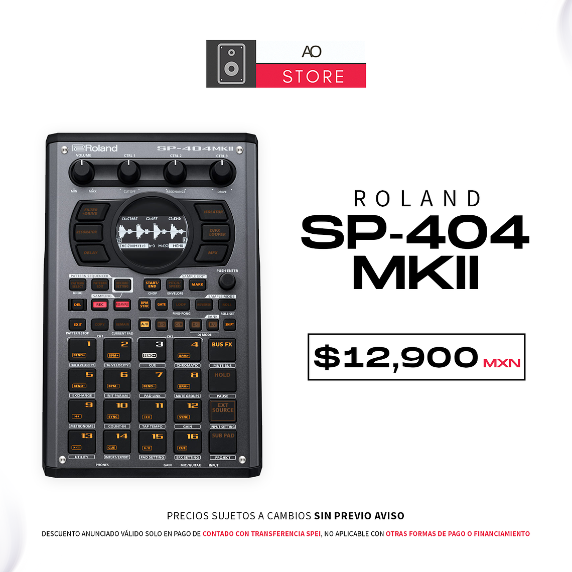 Roland Sp 404 MkII Secuenciador 1