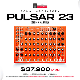 Soma Laboratory Pulsar 23 Screw Organismic Edición Naranja Caja De Ritmos