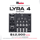 Soma Laboratory Lyra 4 Organismic Drone Black Sintetizador 1