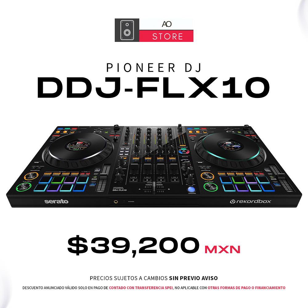 Pioneer DJ DDJ FLX10 Controlador Para Dj de 4 Canales  1