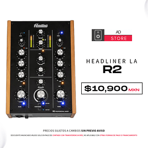 Headliner LA R2 Mezclador Rotativo de 2 Canales