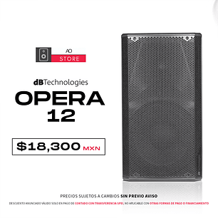 dB Technologies Opera 12 Bocina Activa