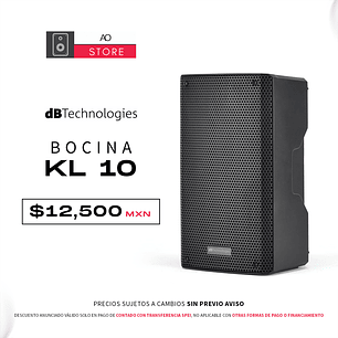 dB Technologies KL 10 Bocina Activa