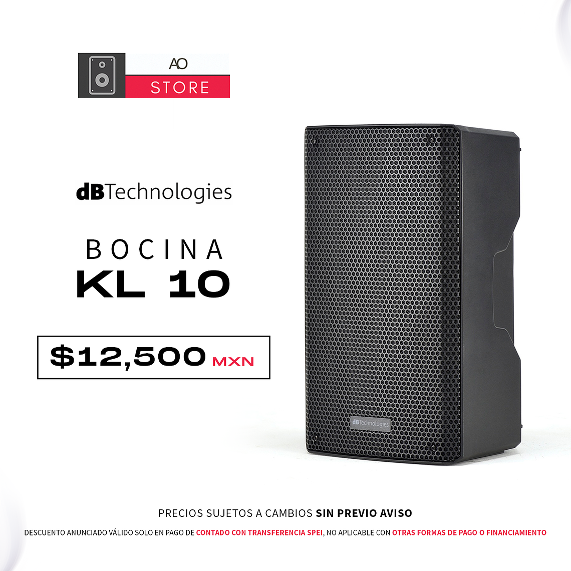 dB Technologies KL 10 Bocina Activa 1