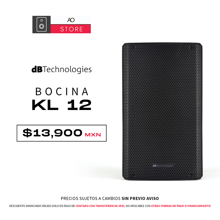 dB Technologies KL 12 Bocina Activa 1