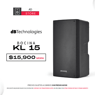 dB Technologies KL 15 Bocina Activa 