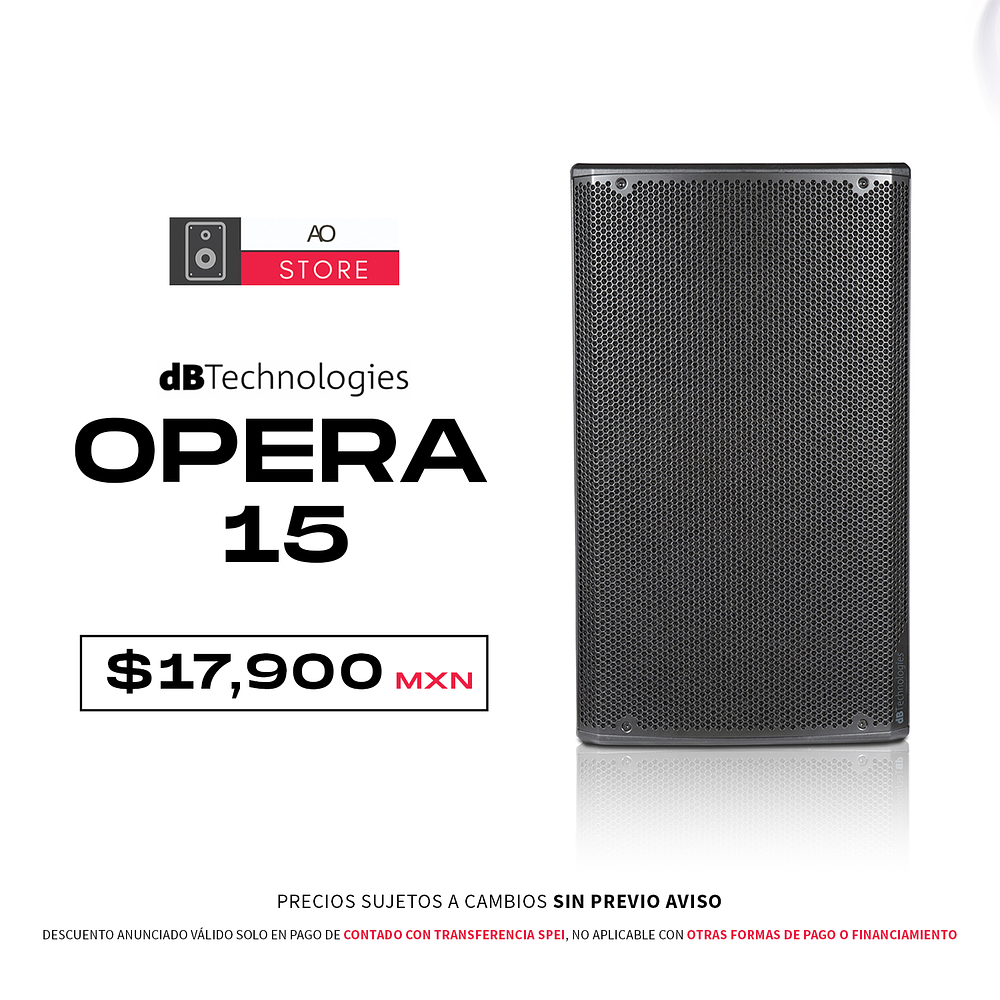 dB Technologies Opera 15 Bocina Activa 1