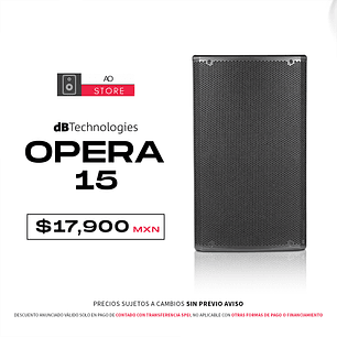 dB Technologies Opera 15 Bocina Activa