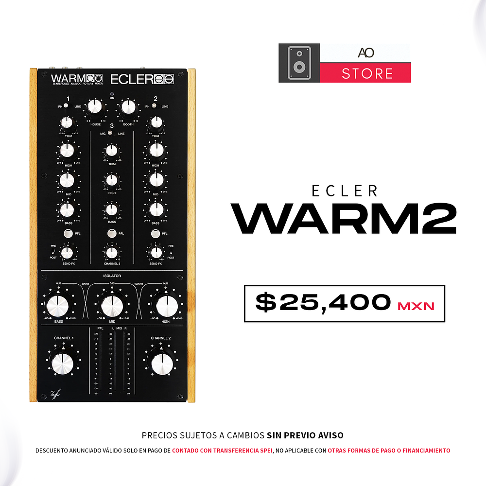 Ecler Warm2 Mezclador Rotativo 1