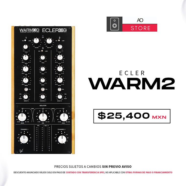 Ecler Warm2 Mezclador Rotativo 1