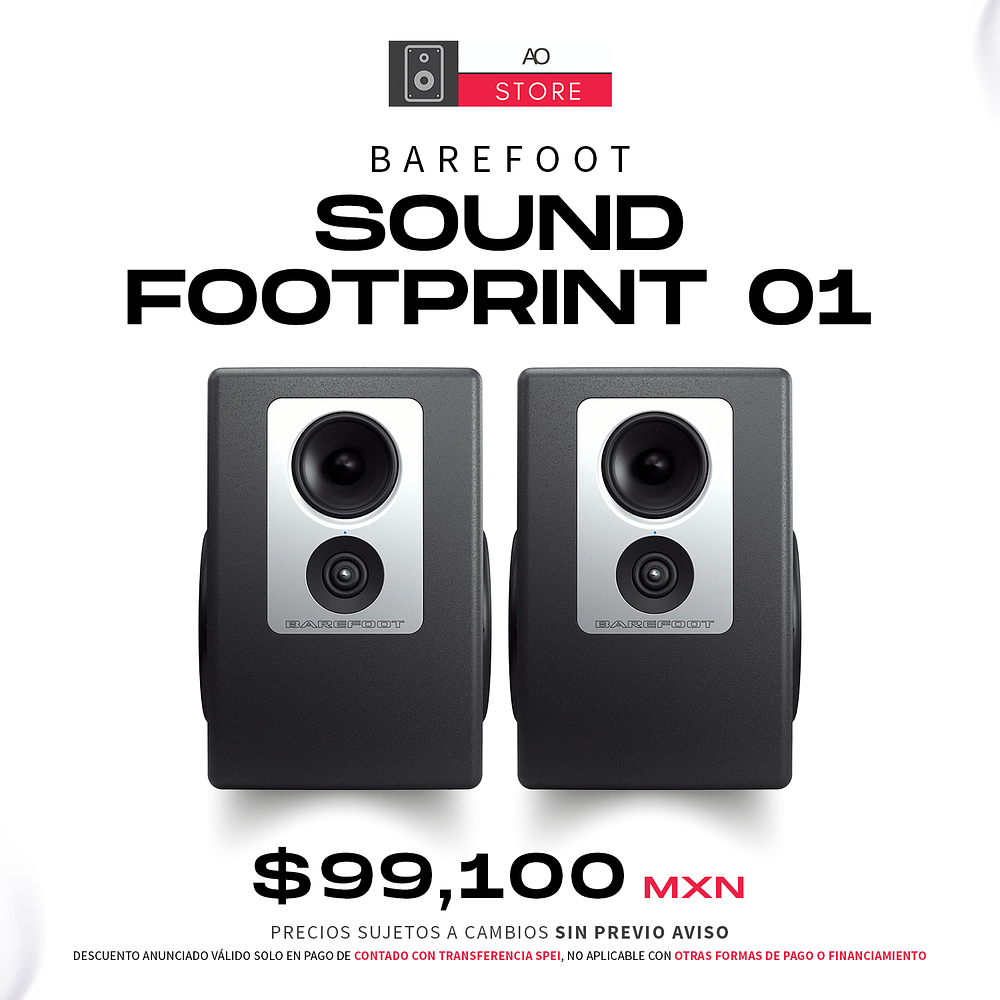 Barefoot Sound Footprint 01 Gen2 Monitores de Estudio (2 Piezas) 1