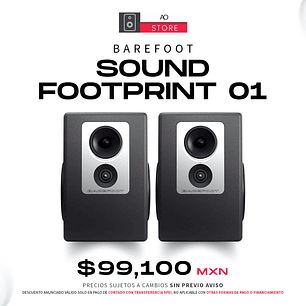 Barefoot Sound Footprint 01 Gen2 Monitores de Estudio (2 Piezas)