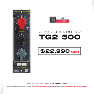 Chandler Limited Tg 2 Serie 500 Preamplificador