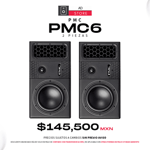 PMC PMC6 Monitores De Estudio (2 Piezas)