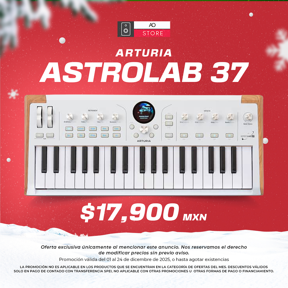 Arturia AstroLab 37 Sintetizador de 37 Teclas 1