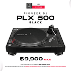 Pioneer DJ PLX 500 Black Tornamesa para DJ 1