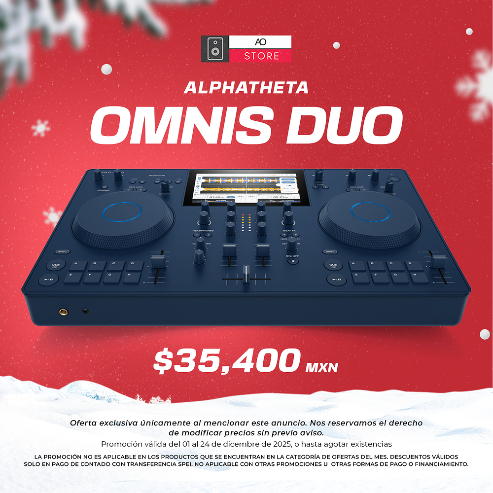 AlphaTheta Omnis Duo Reproductor Multimedia para DJ 1