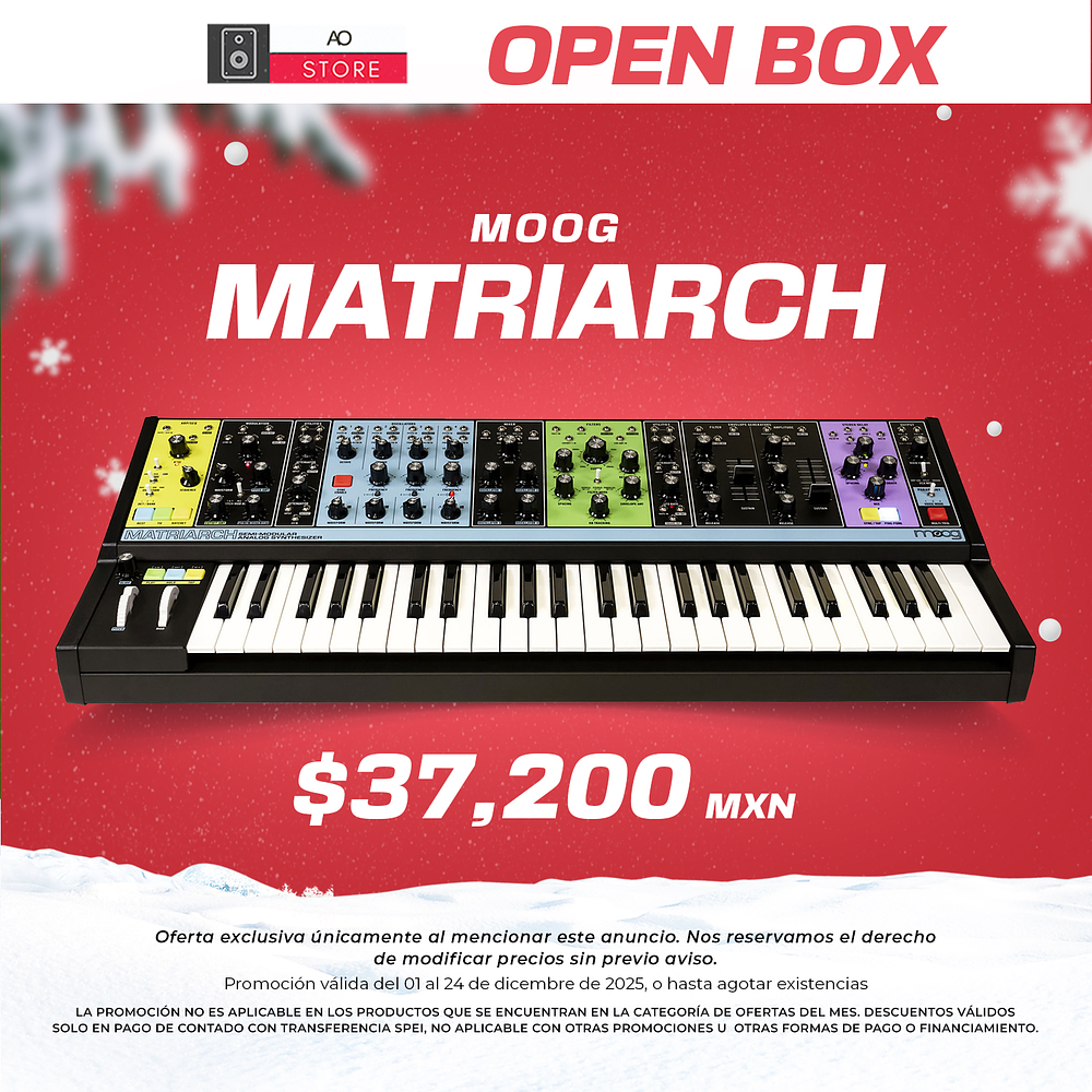 Moog Matriarch Sintetizador Analógico Semi Modular Open Box 