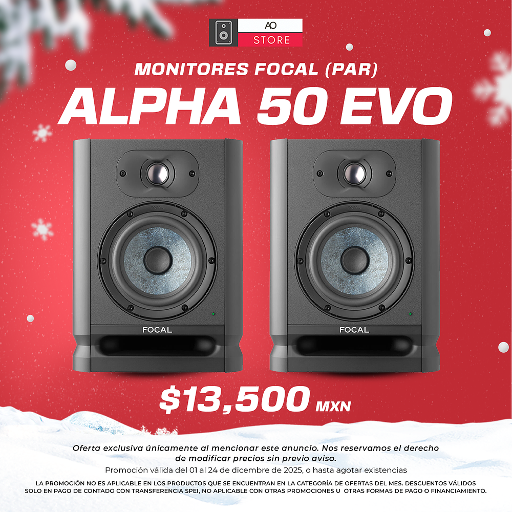 Focal Alpha 50 Evo Monitores de Estudio (2 Piezas) 1
