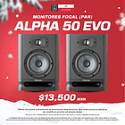 Focal Alpha 50 Evo Monitores de Estudio (2 Piezas) 1