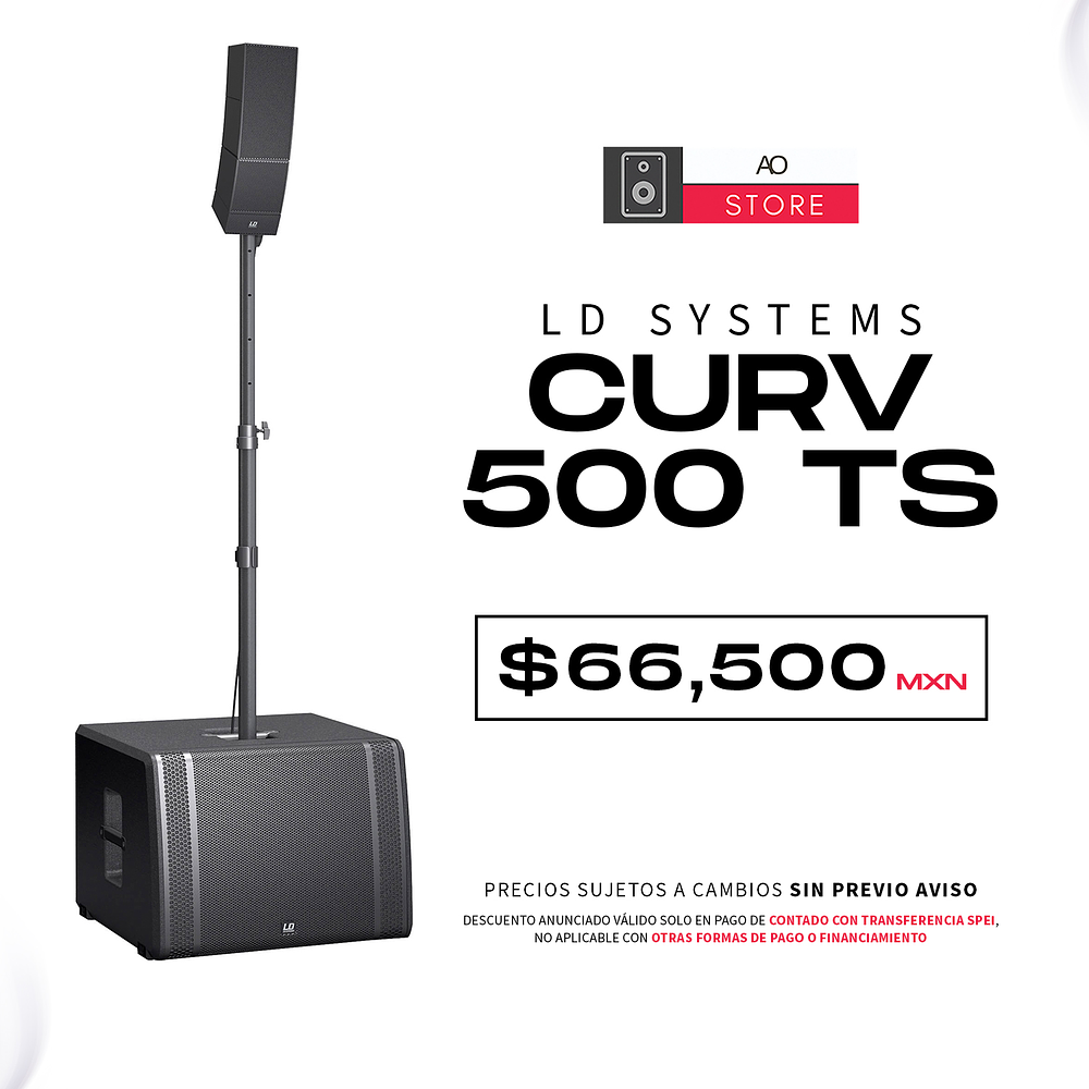 Ld Systems Curv 500 Ts Sistema de Audio en Torre 1