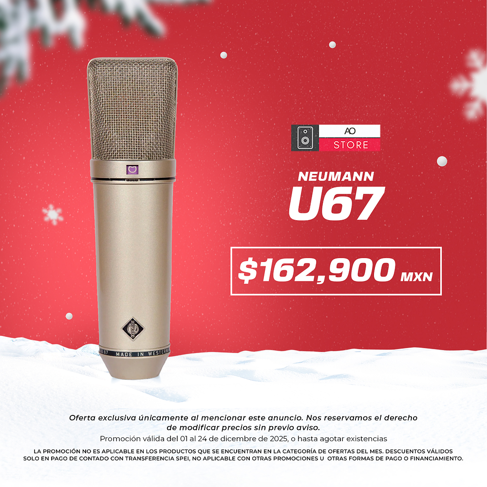Neumann U67 Edición de Colección Micrófono Condenser de Tubo 1