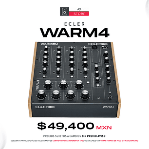 Ecler Warm4 Mezclador Rotativo