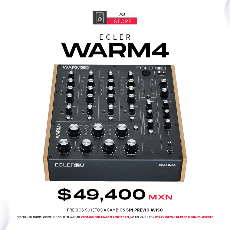 Ecler Warm4 Mezclador Rotativo 1