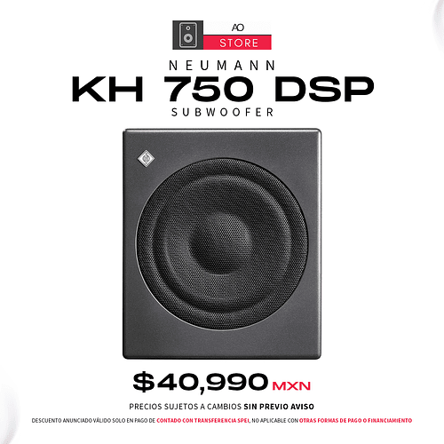 Neumann KH 750 DSP Subwoofer de Estudio