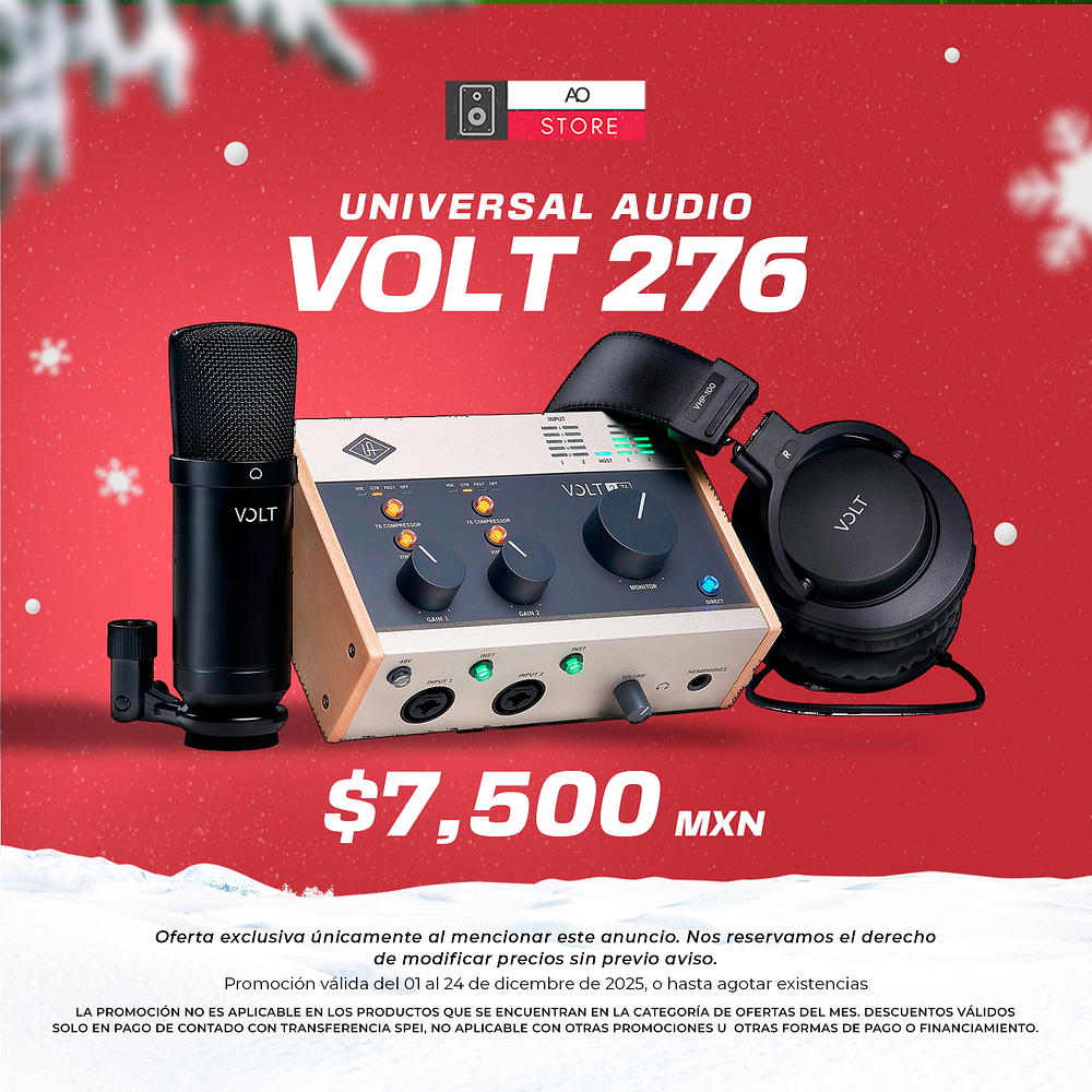 Universal Audio Volt 276 Studio Pack 1