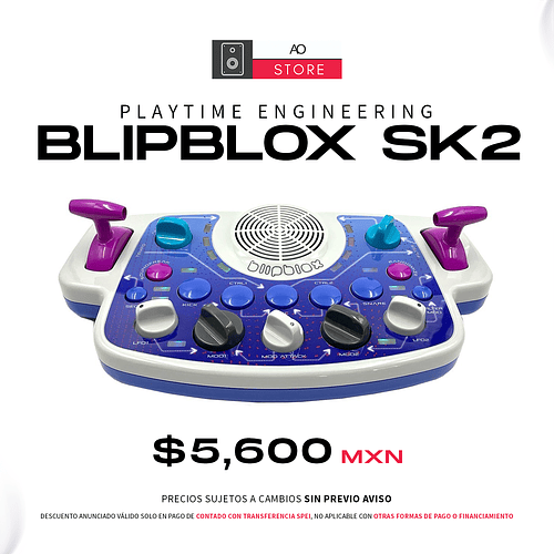Playtime Engineering Blipblox SK2 Sintetizador