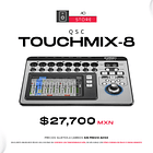 QSC TouchMix 8 Mezcladora Multicanal para Grabación 1