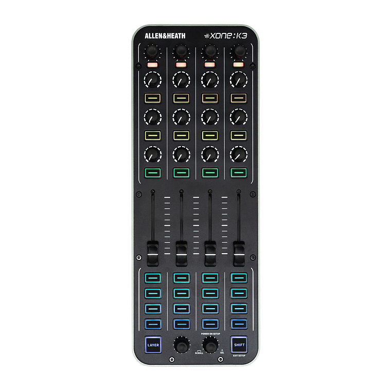 Allen & Heath Xone:K3 Controlador Midi Usb 2