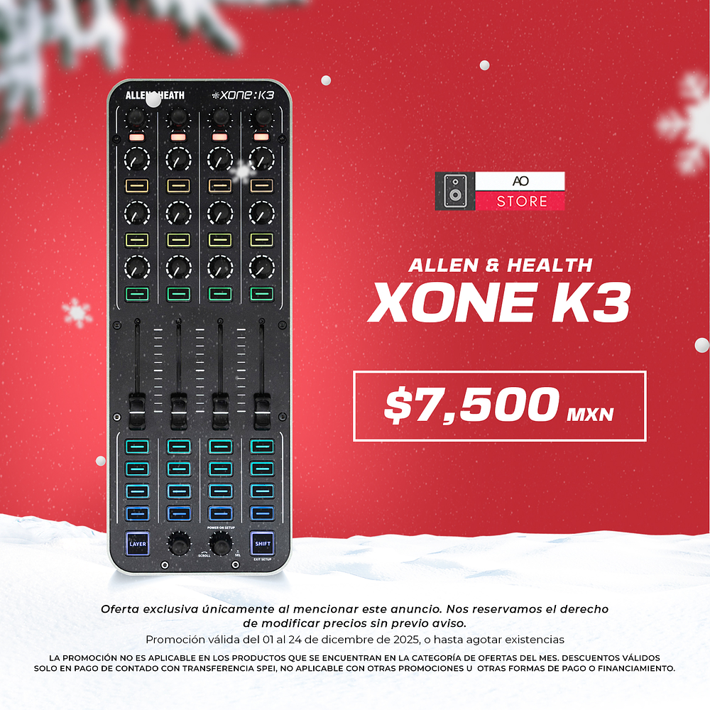 Allen & Heath XoneK3 Controlador Midi Usb 1