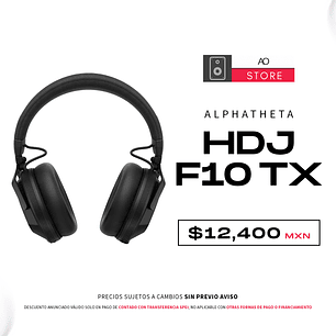 AlphaTheta HDJ F10 TX Audífonos Profesionales 