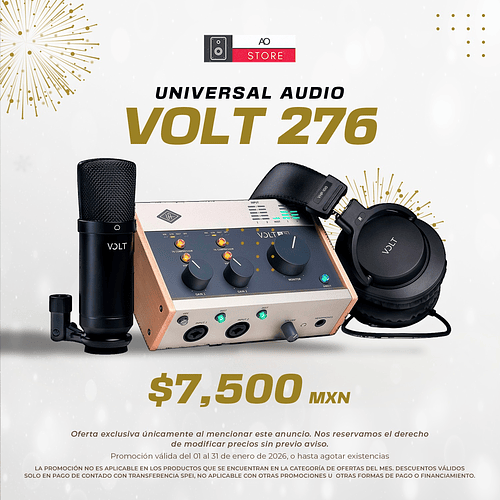 Universal Audio Volt 276 Studio Pack