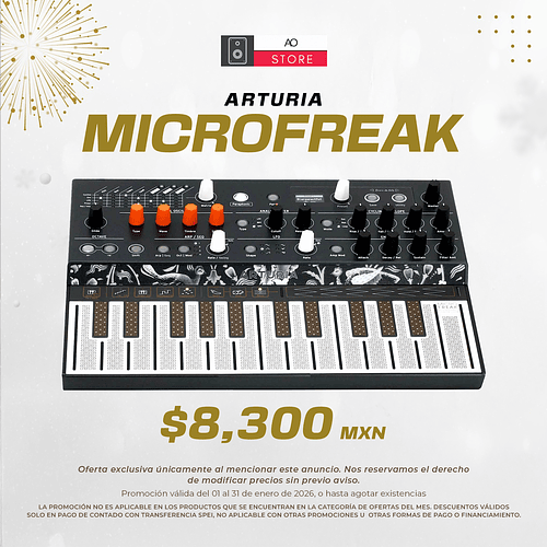 Arturia Microfreak Sintetizador Híbrido