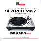 Technics SL 1200 MK7 Silver Tornamesa para DJ - Miniatura 1