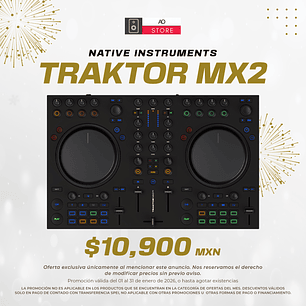 Native Instruments Traktor Mx2 Controlador Para DJ de 2 Canales