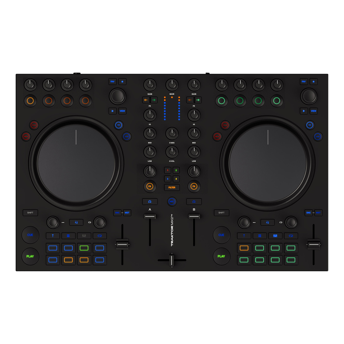 Native Instruments Traktor Mx2 Controlador Para DJ de 2 Canales 6