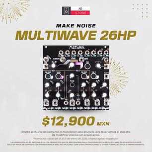 Make Noise MultiWave 26hp Oscillador Wavetable 